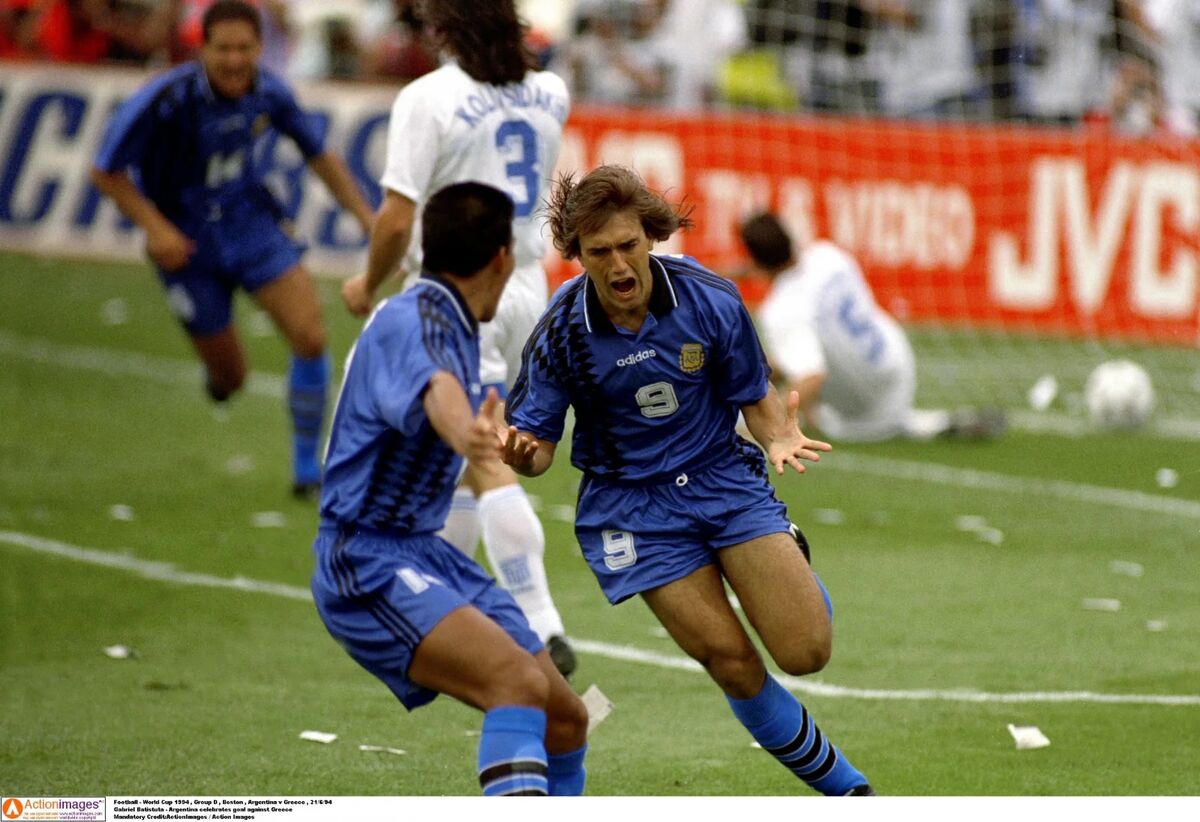 ویدیو| هتریک تماشایی باتیستوتا مقابل یونان در جام جهانی ۱۹۹۴