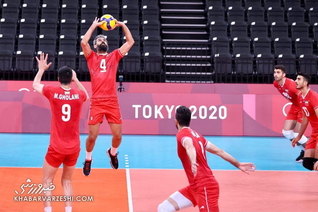 والیبال ایران مقابل ونزوئلا المپیک 2020