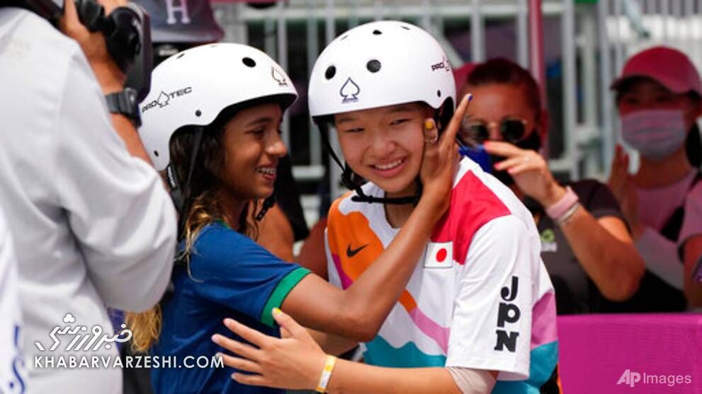 مومیجی نیشیا و ریسا لئال (کوچک‌ترین مدال‌آوران المپیک 2020)