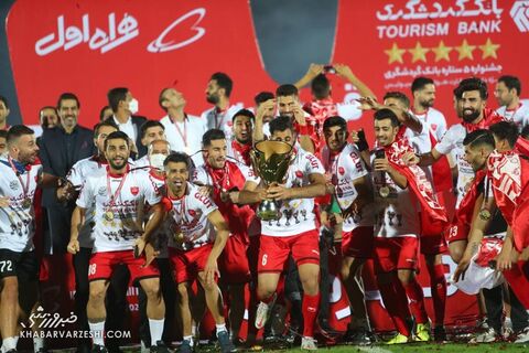 جشن قهرمانی پرسپولیس در لیگ بیستم