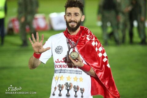 جشن قهرمانی پرسپولیس در لیگ بیستم