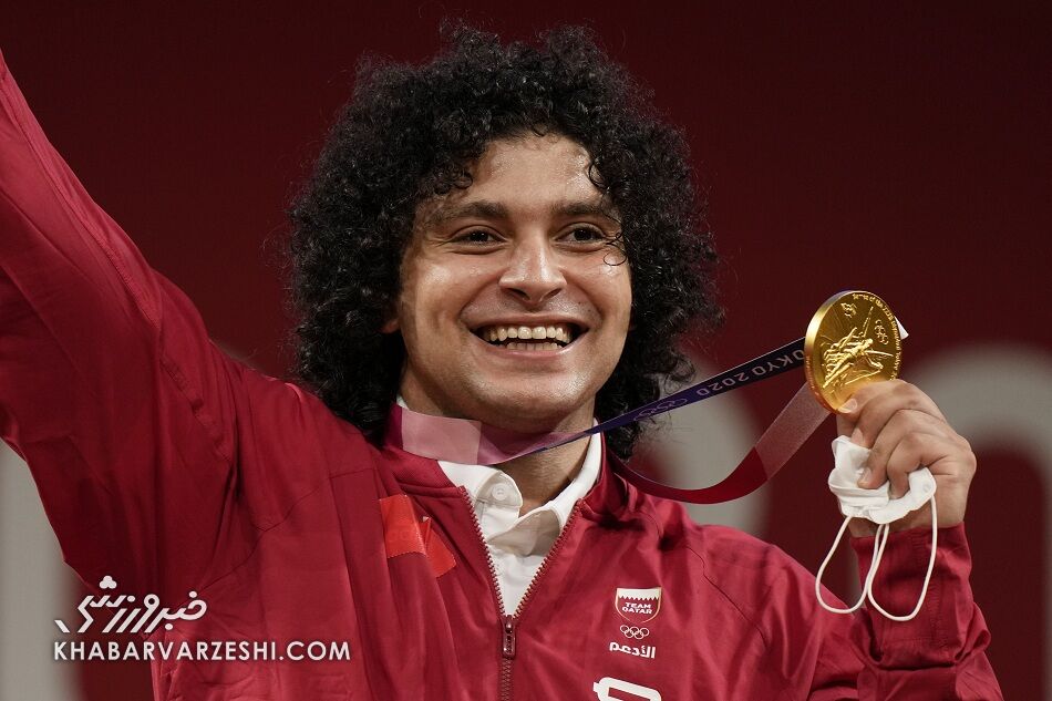 قهرمانی و رکوردشکنی وزنه‌بردار قطری در غیاب سهراب و کیانوش
