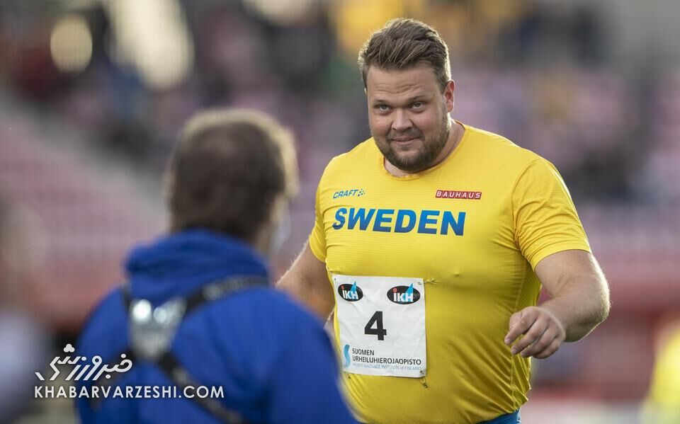 دنیل استاهل قهرمان پرتاب دیسک المپیک‌۲۰۲۰ شد/ نقره به سوئد رسید