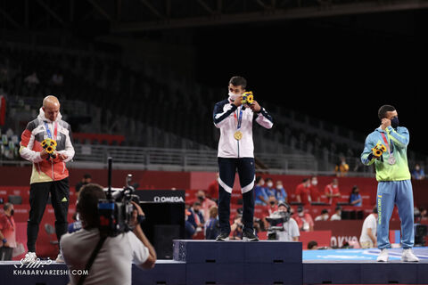 قهرمانی محمدرضا گرایی در کشتی فرنگی المپیک 2020