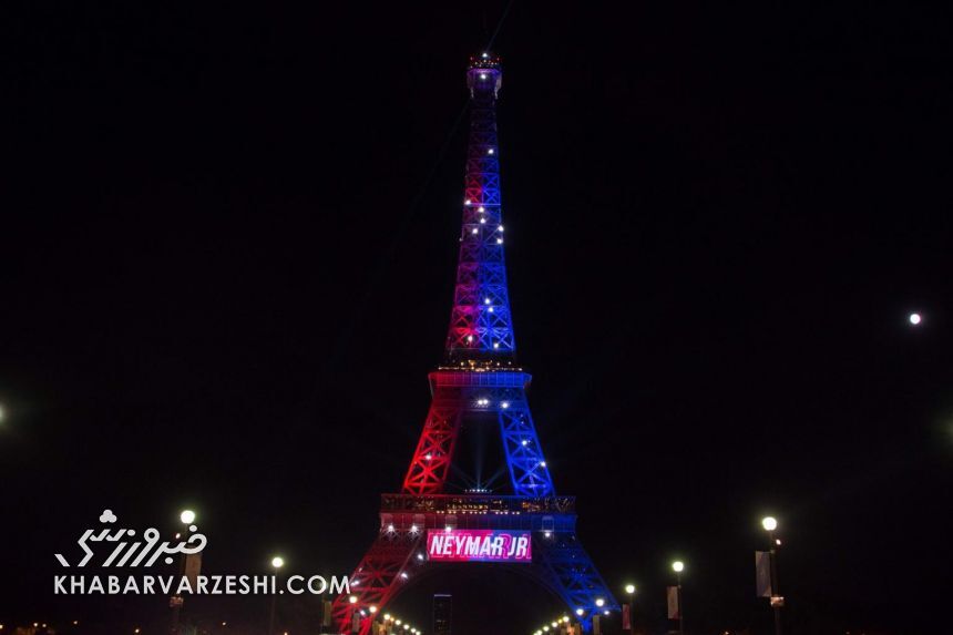 برج ایفل آماده خوش آمد گویی به مسی می‌شود؟!