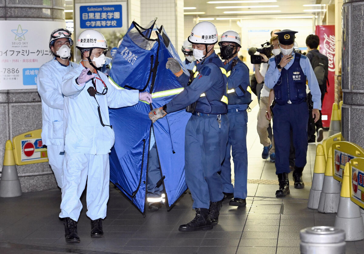 حمله مرگبار با چاقو به ۱۰ نفر در مترو توکیو