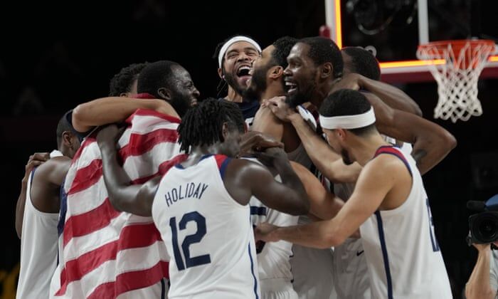 ویدیو| خلاصه بسکتبال آمریکا ۸۷-۸۲ فرانسه (فینال المپیک ۲۰۲۰)