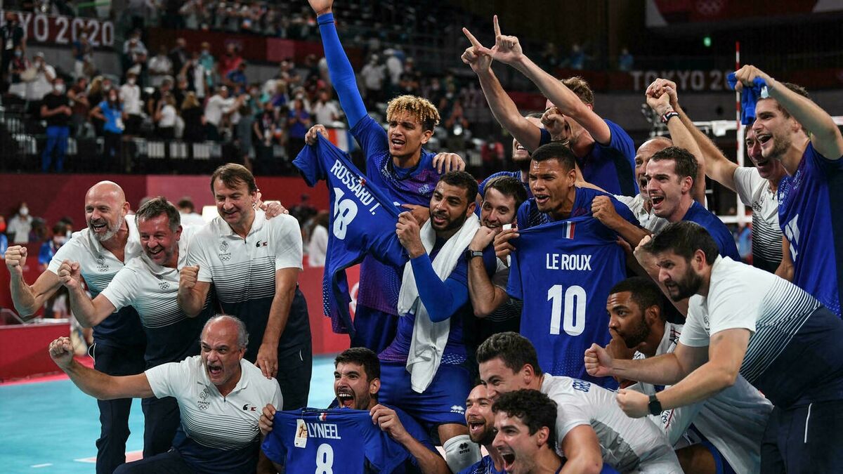 قهرمانی تیم ملی والیبال فرانسه در المپیک