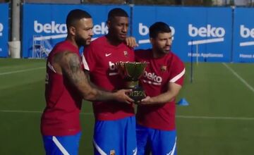 ویدیو| آماده‌سازی بازیکنان بارسلونا برای تقابل با یوونتوس