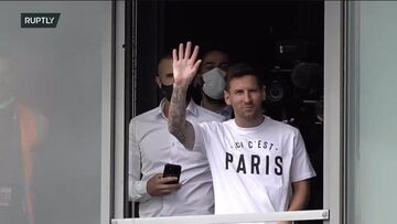 ویدیو| اولین واکنش لیونل مسی به ابراز احساسات هواداران پاری‌سن‌ژرمن