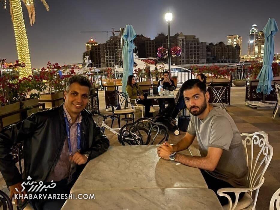 پژمان منتظری و عادل فردوسی پور
