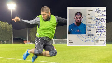 قرارداد قهرمان MMA جهان با تیم فوتبال دسته سومی/ حبیب پابه‌توپ می‌شود