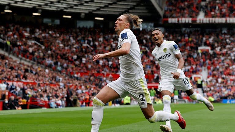 ویدیو| تک گل تماشایی آیلینگ برای لیدز مقابل منچستریونایتد