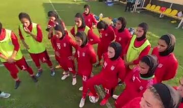 ویدیو| تمرین تیم ملی فوتبال بانوان زیر نظر مریم ایراندوست