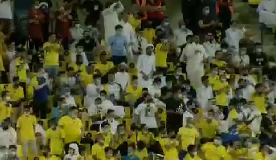 ویدیو| حضور پرتعداد تماشاگران در فصل جدید لیگ عربستان