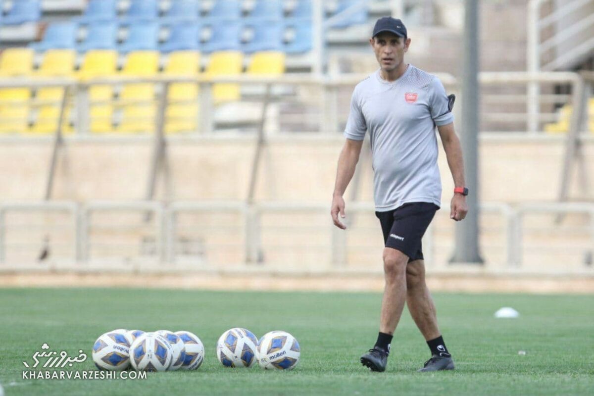 دعوت از کشاور نوجوان به تمرین پرسپولیس توسط گل‌محمدی