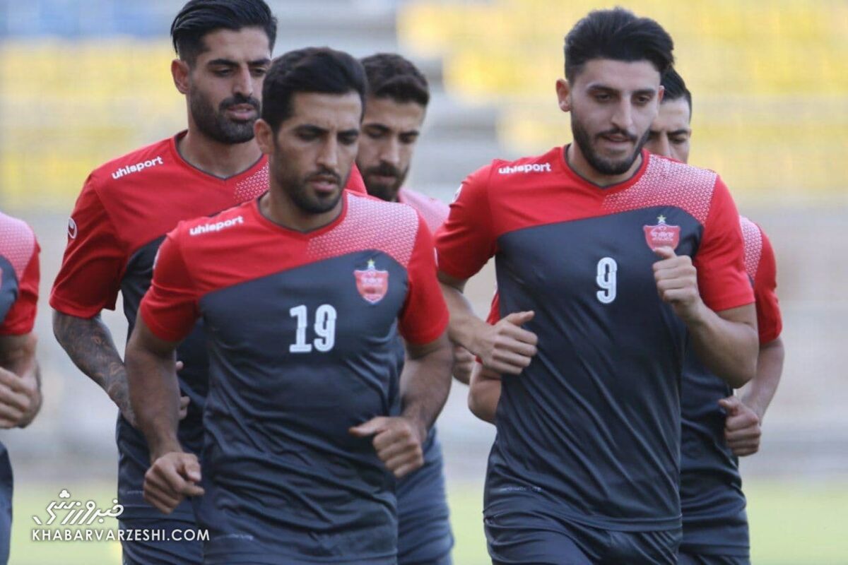 تمرین پرسپولیس