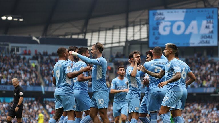 ویدیو| خلاصه بازی منچسترسیتی ۵-۰ نوریچ