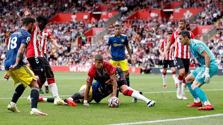 ویدیو| خلاصه بازی ساوتهمپتون ۱-۱ منچستریونایتد