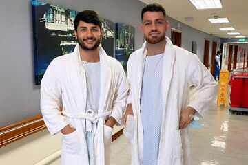 عکس| جراحی دو مدافع تیم ملی در قطر