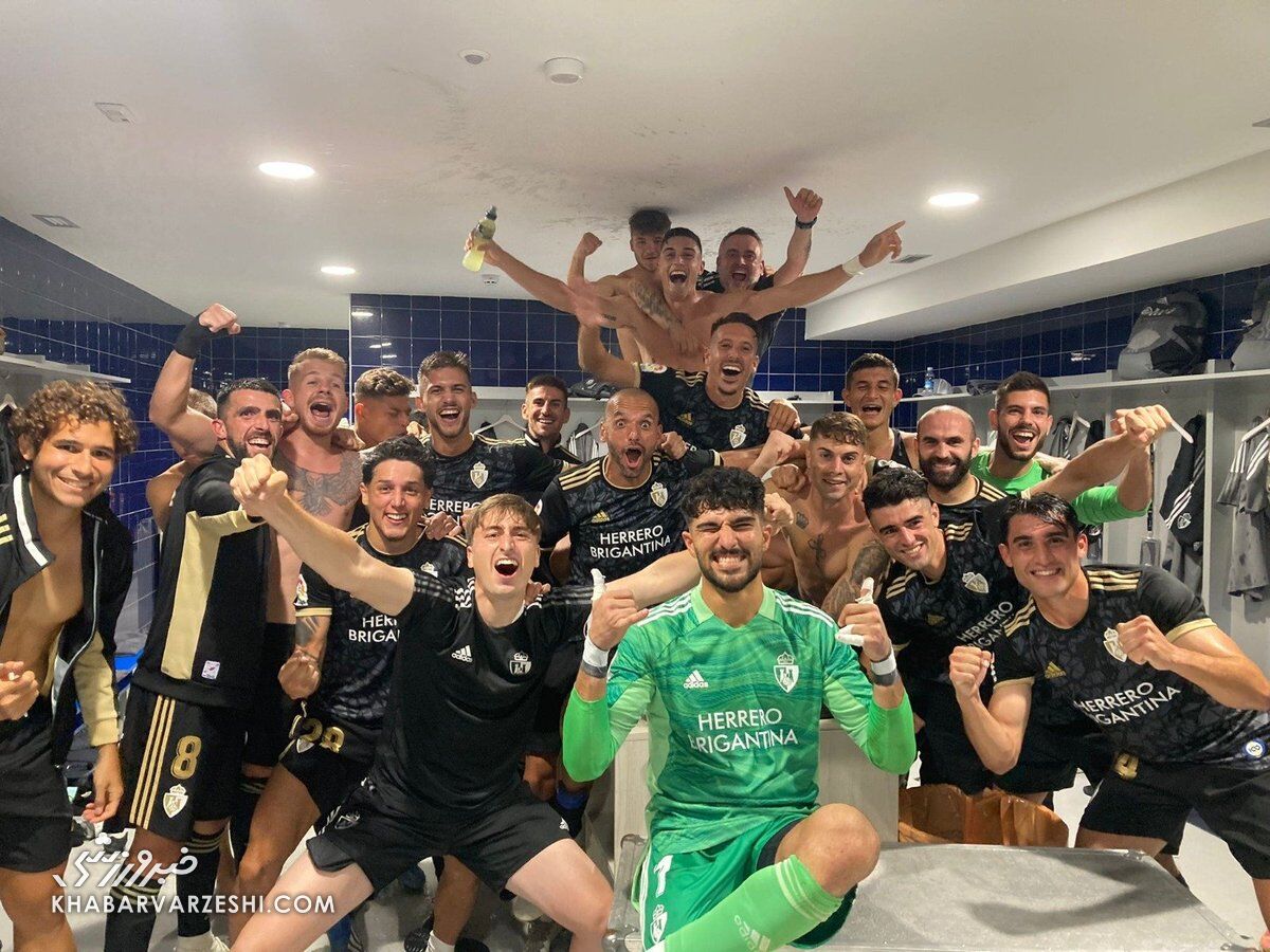 ایبار ۰ - پونفرادینا ۱/ پیروزی یاران عابدزاده با یک یار کمتر