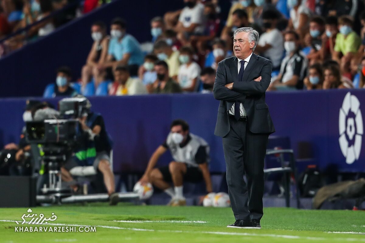 کارلو آنچلوتی؛ لوانته - رئال‌مادرید