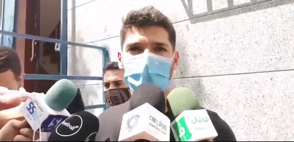 ویدیو| مهدی‌پور: برای تعیین تکلیف مطالبات پارسال آمده بودم