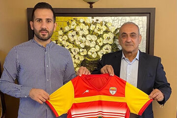 عکس| گزینه پرسپولیس در فولاد ماندنی شد