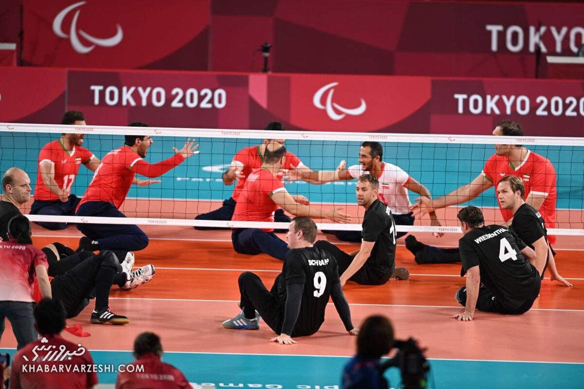 ایران ۳ - آلمان ۰/ آغاز قدرتمندانه والیبال نشسته در پارالمپیک توکیو