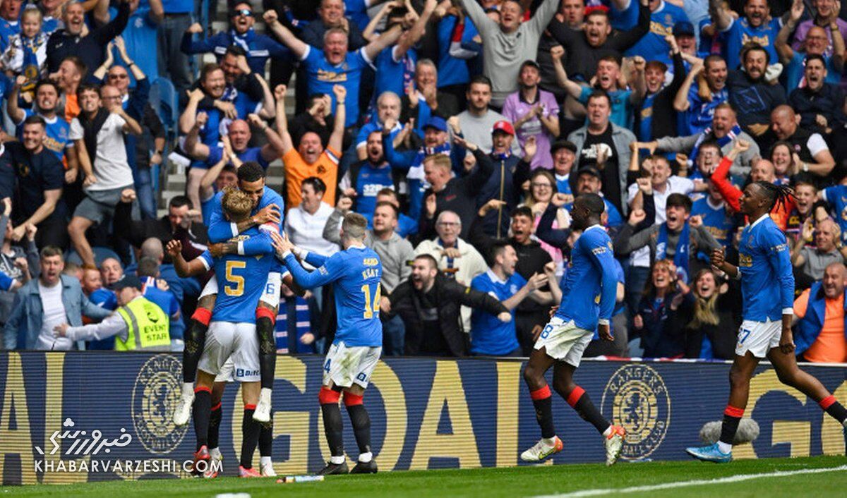 رنجرز ۱ - سلتیک ۰/ دربی را باز هم آبی‌ها بردند