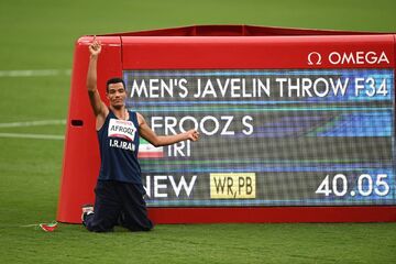افروز، هشتمین طلایی کاروان ایران/ پرتاب طلایی با ارتقای رکورد جهان و پارالمپیک