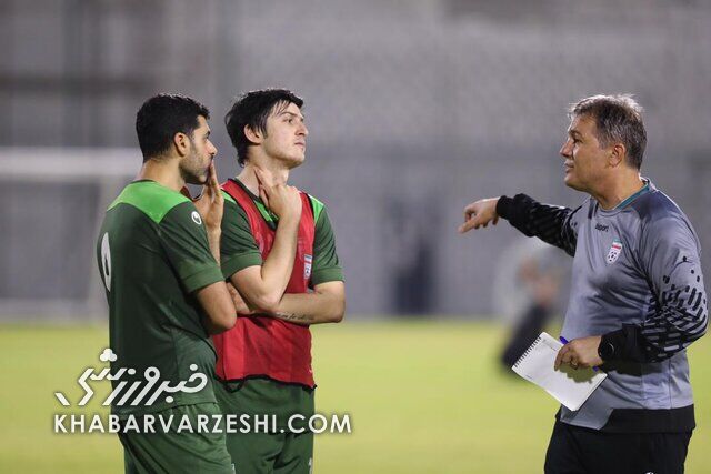 سردار آزمون و مهدی طارمی