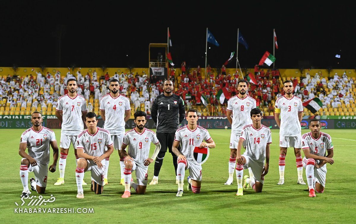  امارات بدون بازیکن محروم مقابل ایران 