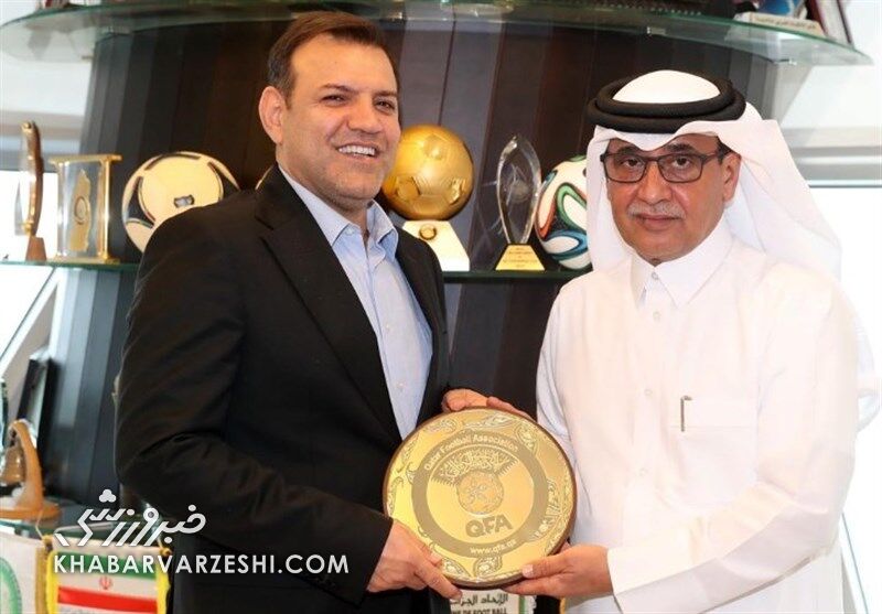 دیدار عزیزی خادم با نایب رئیس غرب آسیا در قطر/ ایران در جام جهانی ۲۰۲۲ همکاری می‌کند
