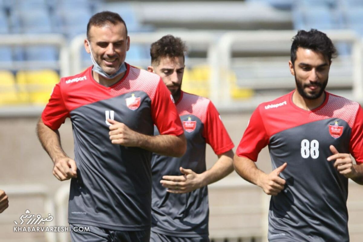 تمرین پرسپولیس