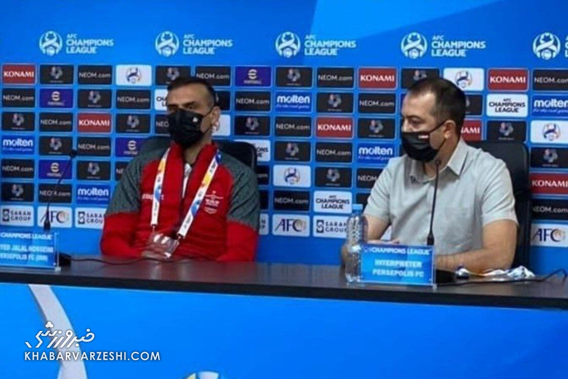 سید جلال حسینی: برای موفقیت تیمم می‌جنگم