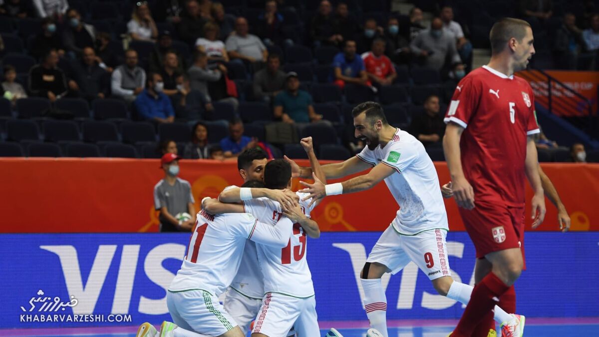 ویدیو| حواشی پیروزی مهم تیم ملی فوتسال در نخستین بازی برابر صربستان 