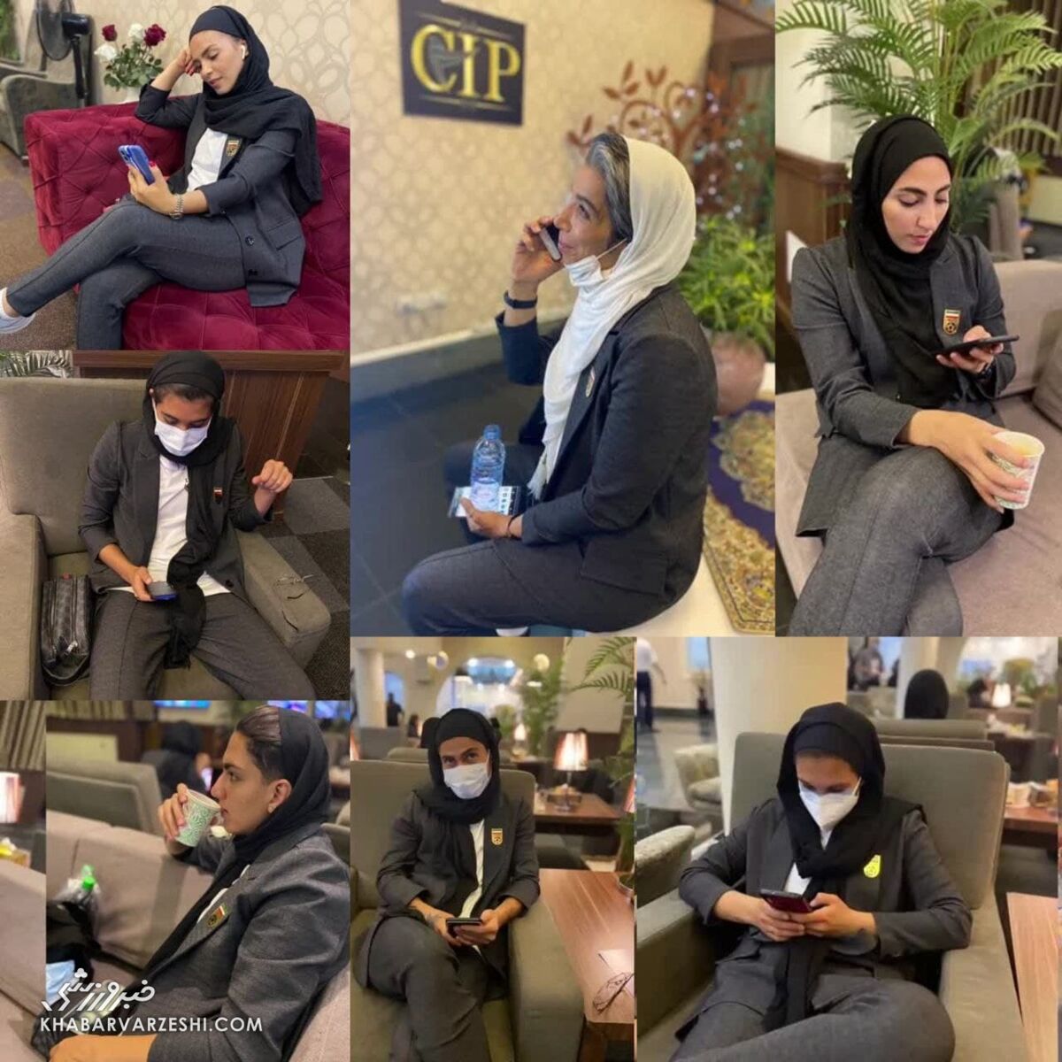 ببینید| زنان شگفت انگیز ایران/ از جنجال «کت و شلوار» شیک دختران فوتبال ایران تا همخوانی «جاوید وطن» در جشن صعود