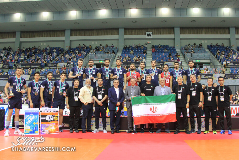 والیبال ایران - ژاپن (فینال والیبال قهرمانی آسیا ۲۰۲۱)