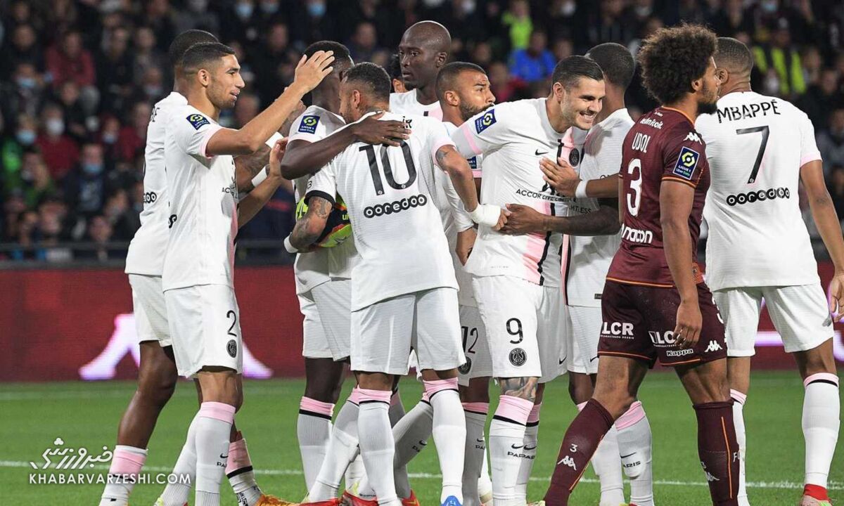 متز ۱ - پاری‌سن‌ژرمن ۲/ برد دراماتیک پاریسی‌ها