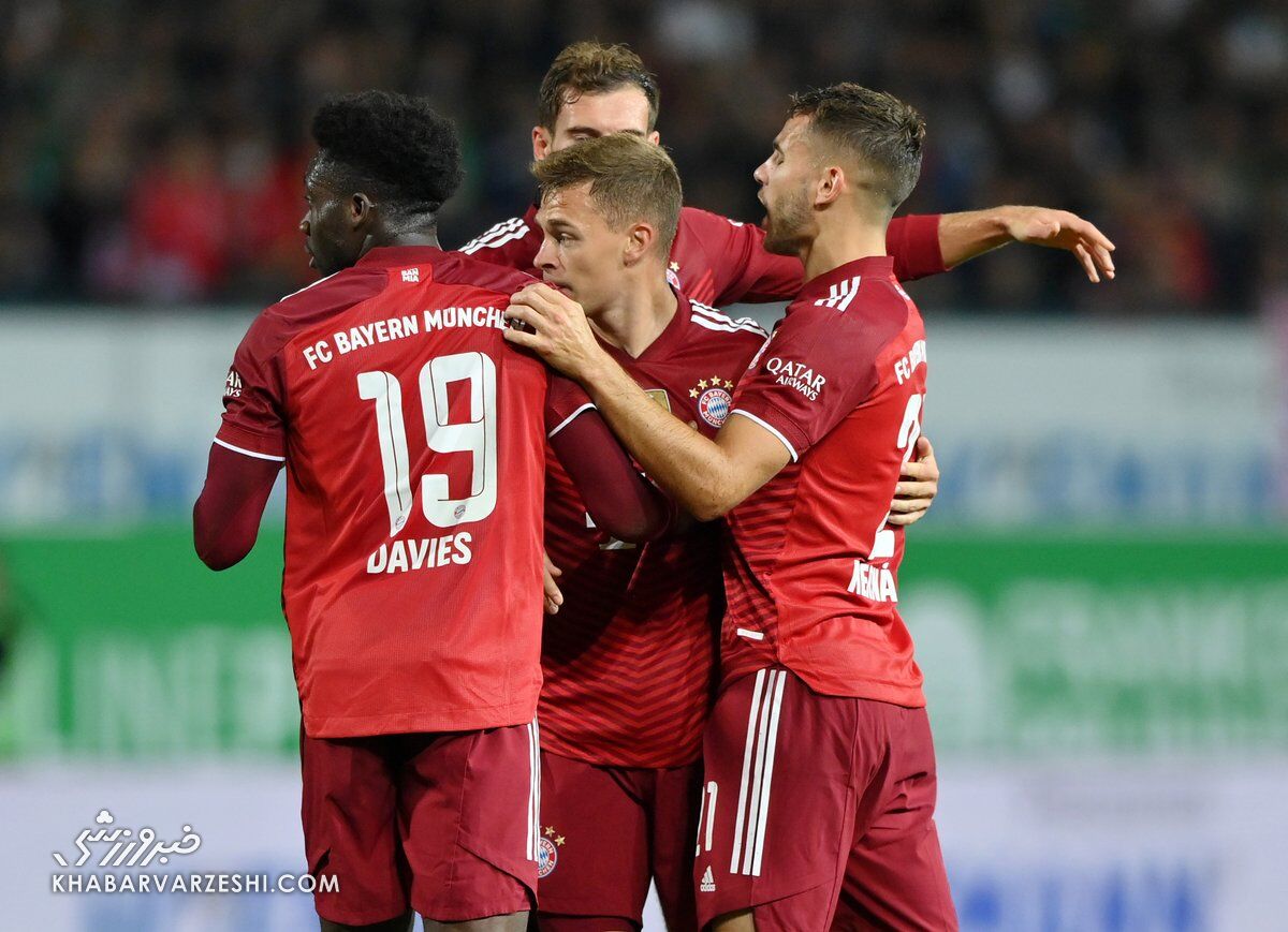 گروترفورت ۰ - بایرن‌مونیخ ۳/ بایرن برنده نبرد باواریایی‌های صدرنشین و قعرنشین