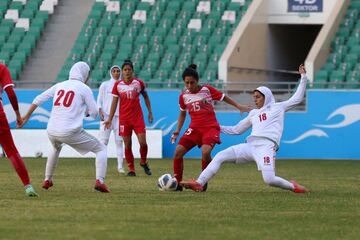 ویدیو| صعود شیرین تیم ملی فوتبال بانوان ایران به جام ملت‌های آسیا