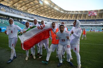 آتش بازی زنان ایران در جام کافکا/ تاجیکستان مالدیو نشد