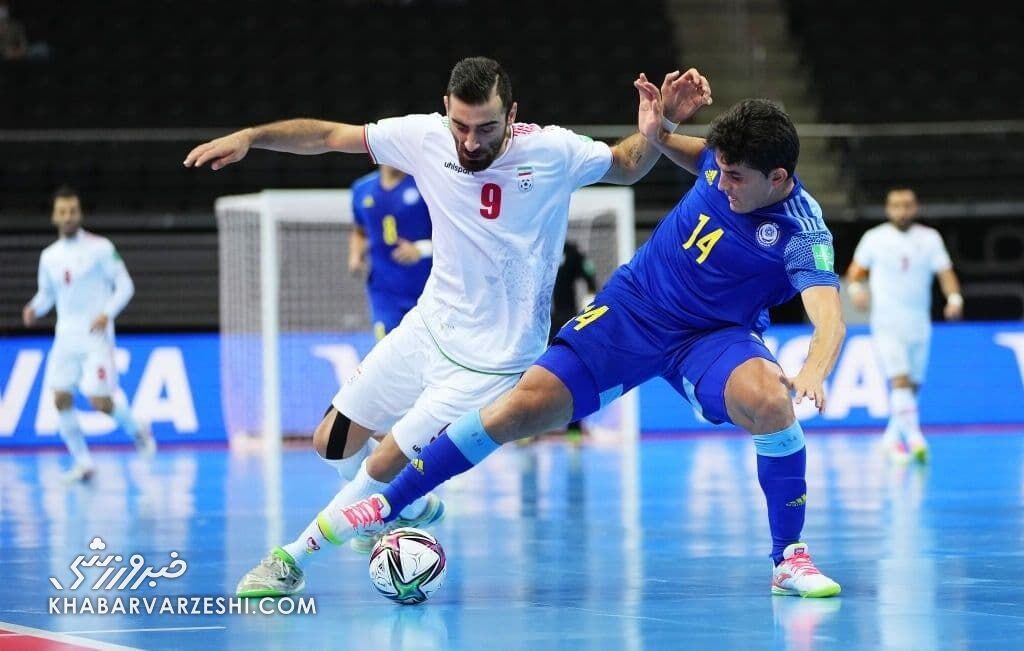 ایران ۲ - قزاقستان ۳/ حذف تلخ و باورنکردنی تیم ملی فوتسال از جام جهانی!