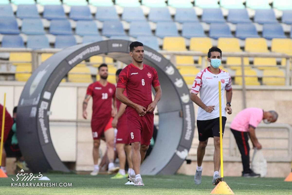 تمرین پرسپولیس