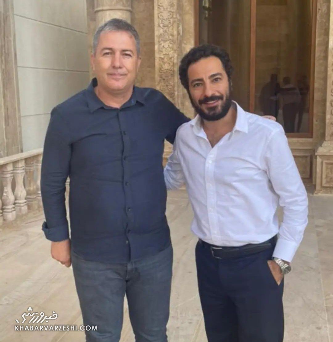 عکس| دیدار نوید محمدزاده با سرمربی تیم ملی