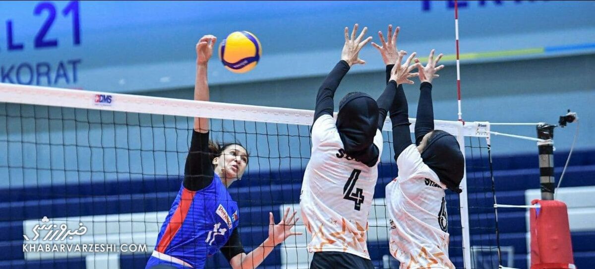 دست دختران سایپا از رسیدن به مدال کوتاه ماند