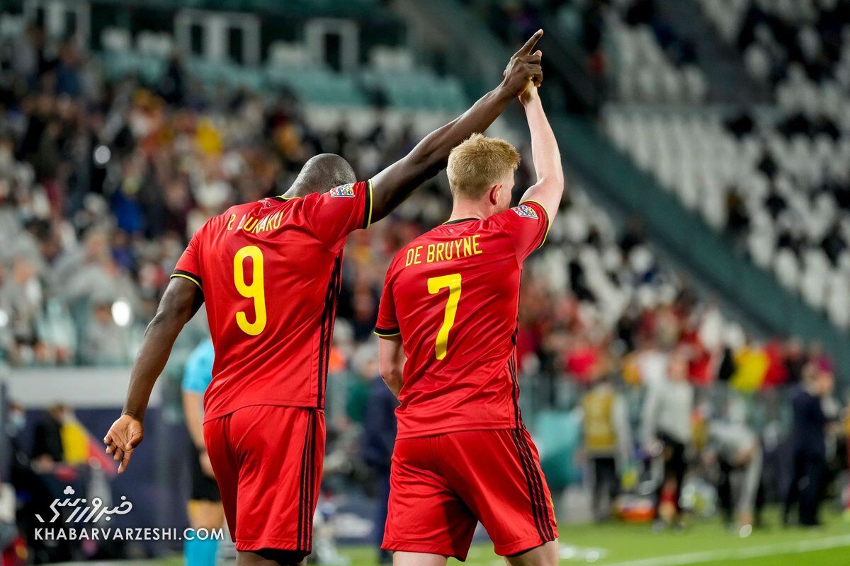 شادی گل لوکاکو؛ بلژیک - فرانسه