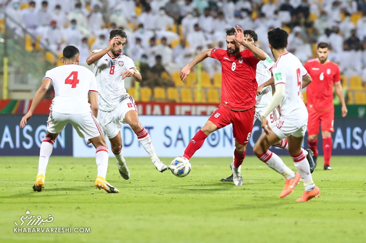 ستاره امارات بازی برابر ایران را از دست داد