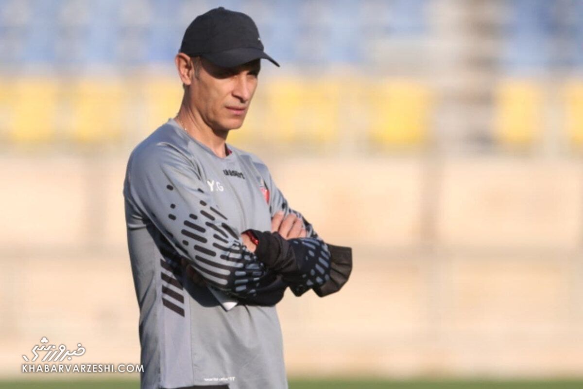 یحیی گل‌محمدی سرمربی تیم فوتبال پرسپولیس